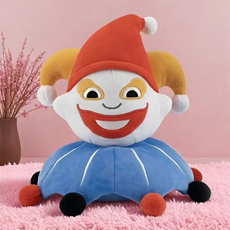 

Новая плюшевая игрушка Balatro Jimbo Джокер Клоун, мягкая плюшевая кукла, фигурка, подушка, игра в покер, косплей, игрушка на заказ, подарок для взрослых и детей