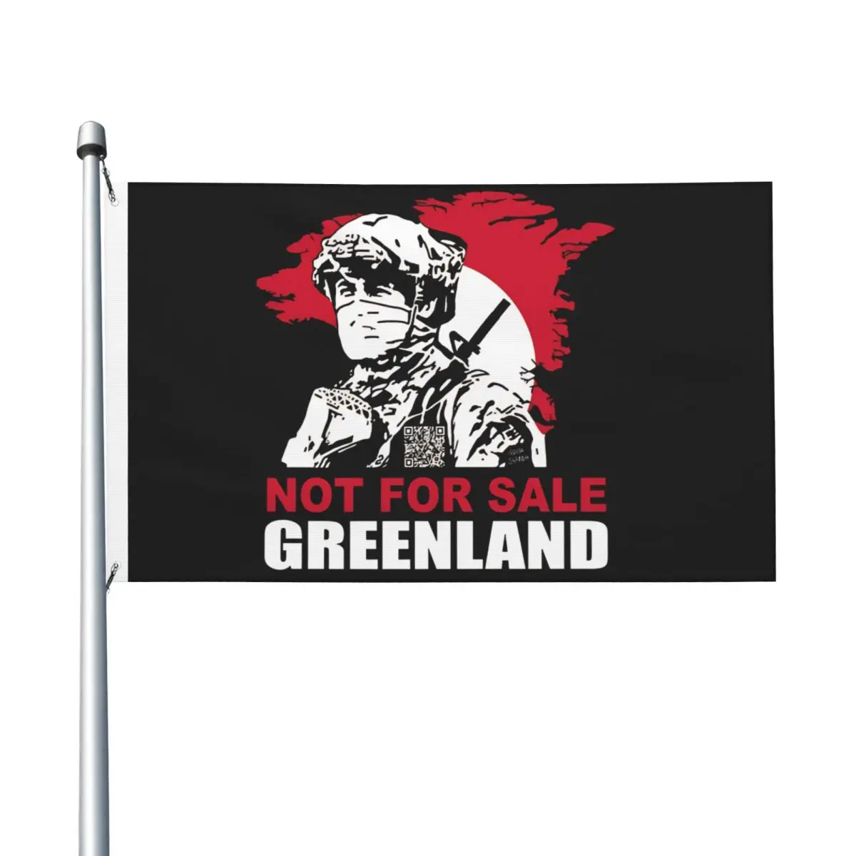 Not For Sale Greenland Flag Custom 90X150cm Flags Hanging Polyeste High Quality Banner For Bed Room Decor
