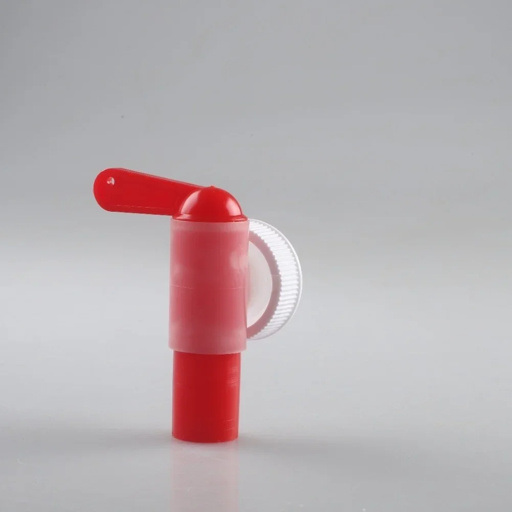 DN36 Nutrient Solution Faucet for Plant Care Red White Color Sink Faucet Compatible with 5 Liter and 10 Liter Tanks