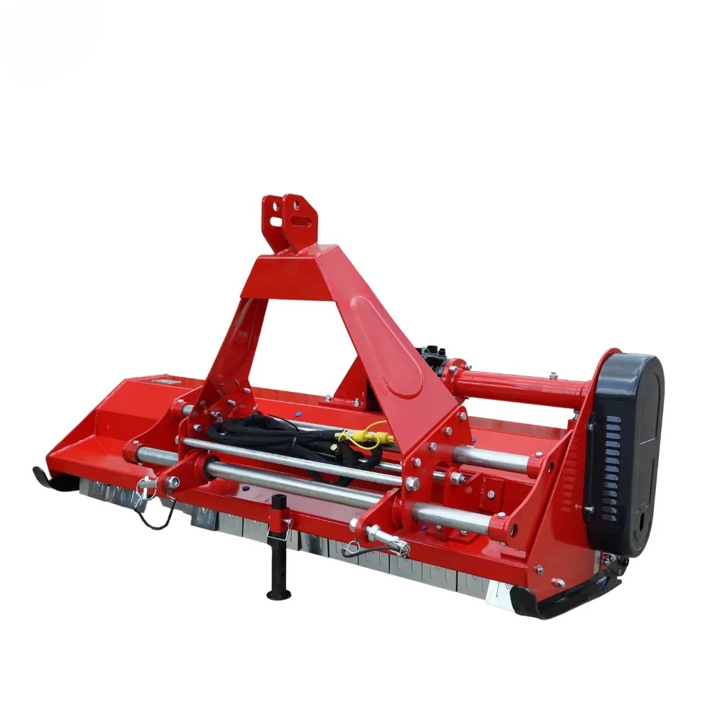 Center-Mounted Hammer Claw Tiller Machine Weed Grinder Corn Stalk Branch Crushing Machine