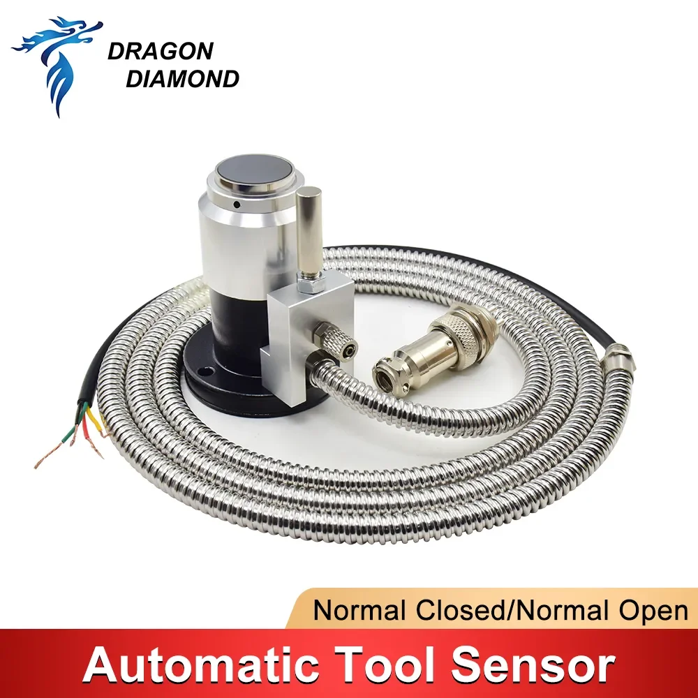 Automatic Tool Sensor Z Axis Probe Sensor 4 Wires For CNC Router Milling Engraving Machine Touch Press Setting Gauge Accessory 