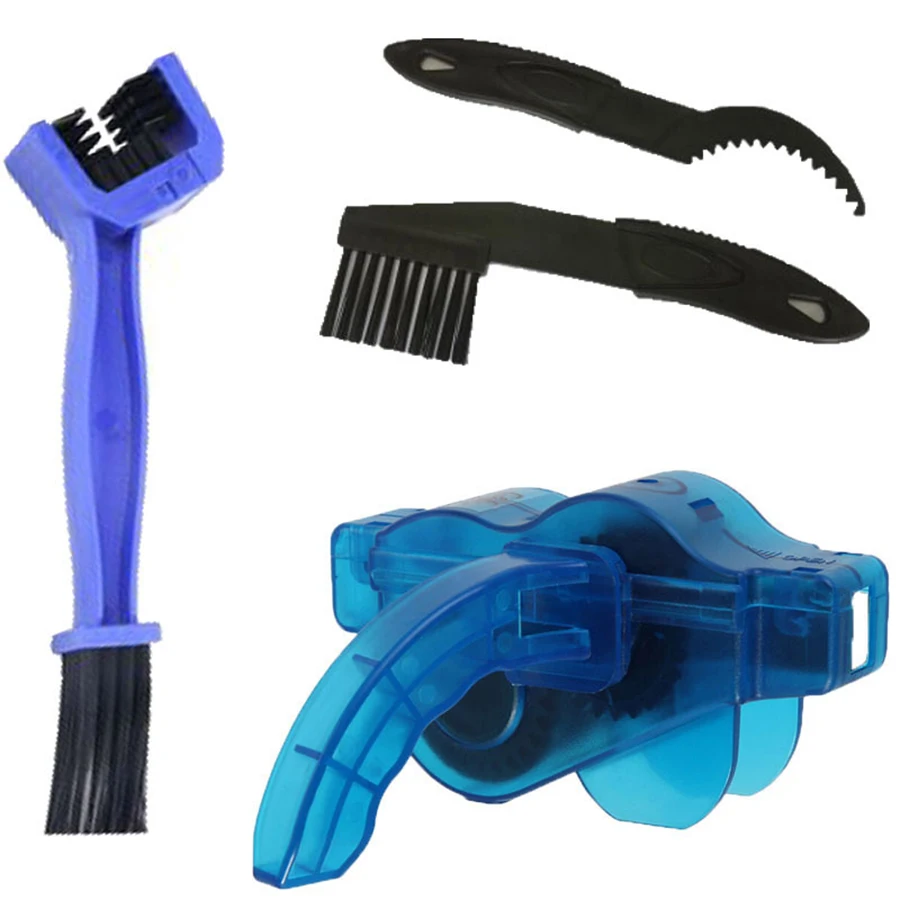 Bicycle Chain Clean Brush Cleaner Bicycle Chains Gear Grunge Brush Cleaner Bike Wash Tool Set Bicycle Repair Tools