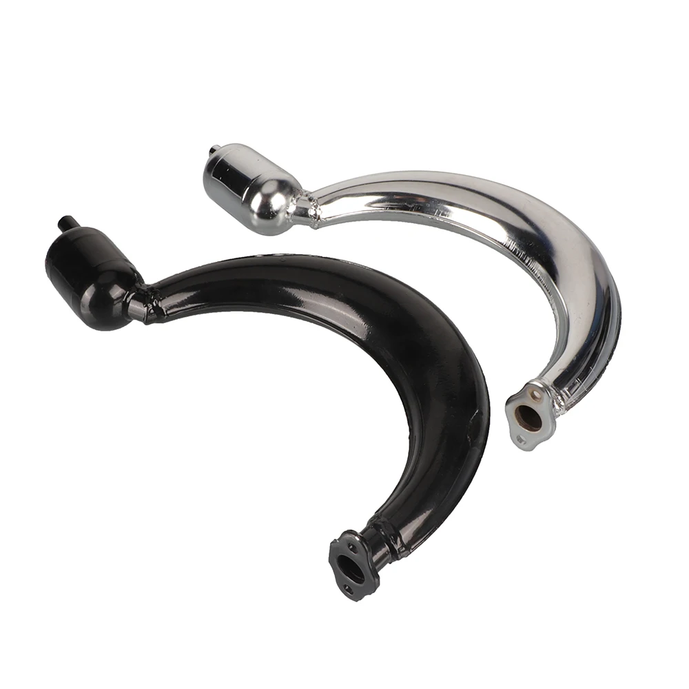 Motorcycle Exhaust Pipe For 49cc 50cc 60cc 80cc 100cc Electric Bicycle Bike Engine Motor Silencer Muffler Exhaust Pipe