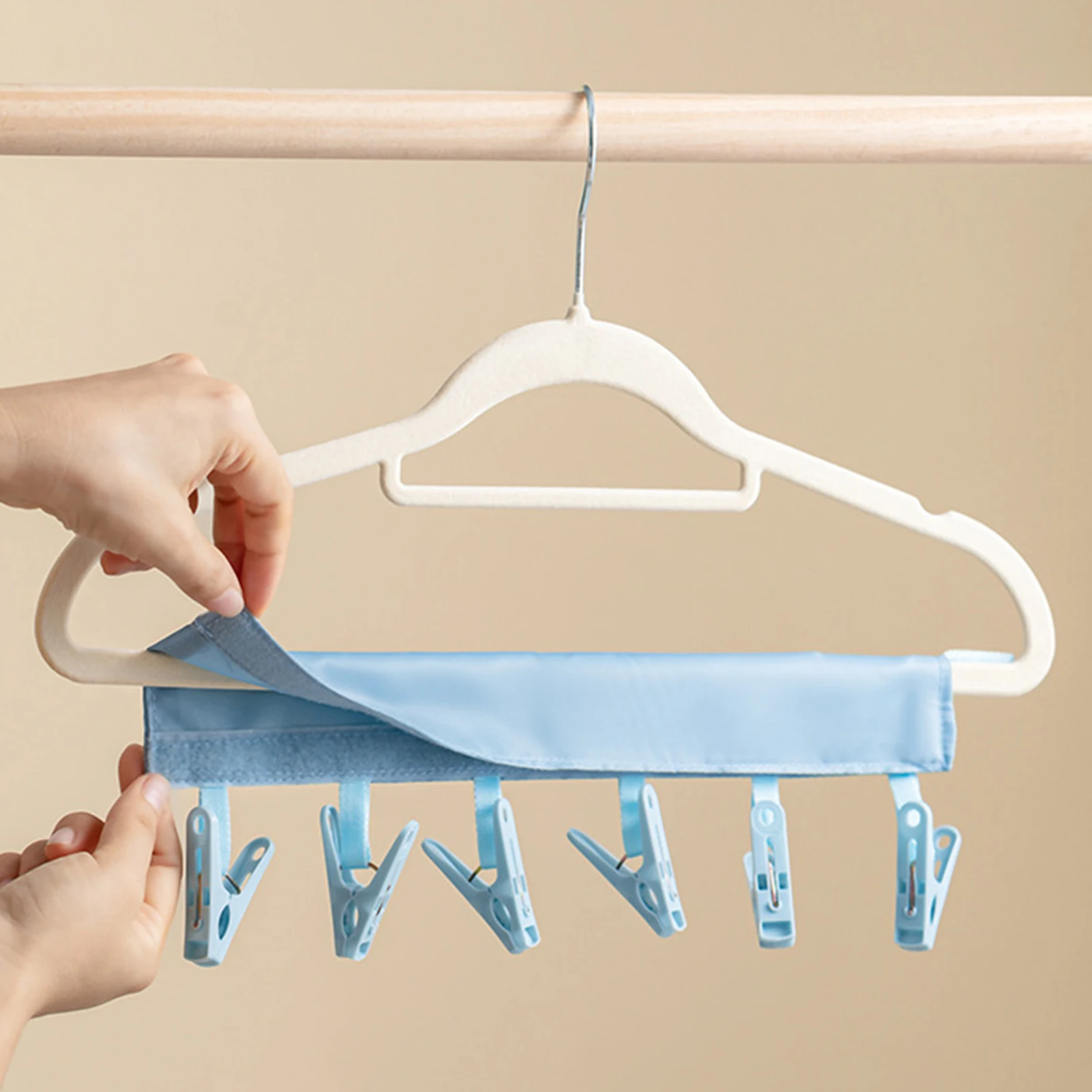 

Rust-Resistant Hat Bra Organizer Room Closet Display Hat Storage Clips for Tank Top Bra Scarf Ties
