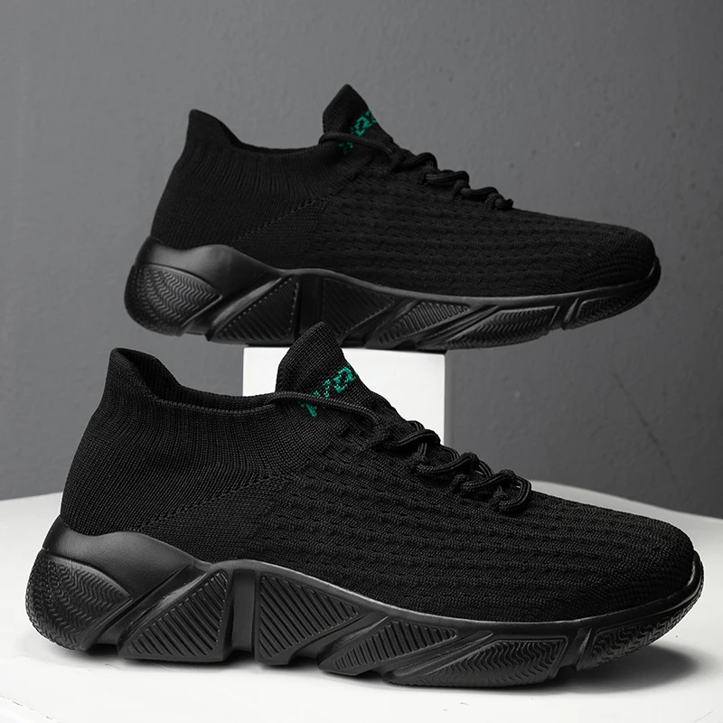 MAEDEF รองเท้ากีฬาสำหรับผู้ชายน้ำหนักเบารองเท้าวิ่งระบายอากาศได้รองเท้ากันลื่นออกกำลังกายรองเท้าเดินรองเท้าผ้าใบสบาย