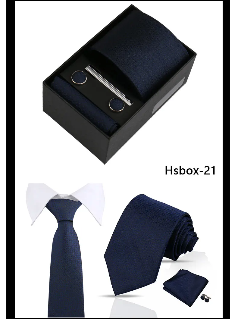 Modische Krawatten für Herren, Paisley-Krawatte, Geschenkbox-Set, originelle Geschenke für Herren, hochwertige Krawatte, Business-, Hochzeits- und Anzug-Accessoires – Detail 25