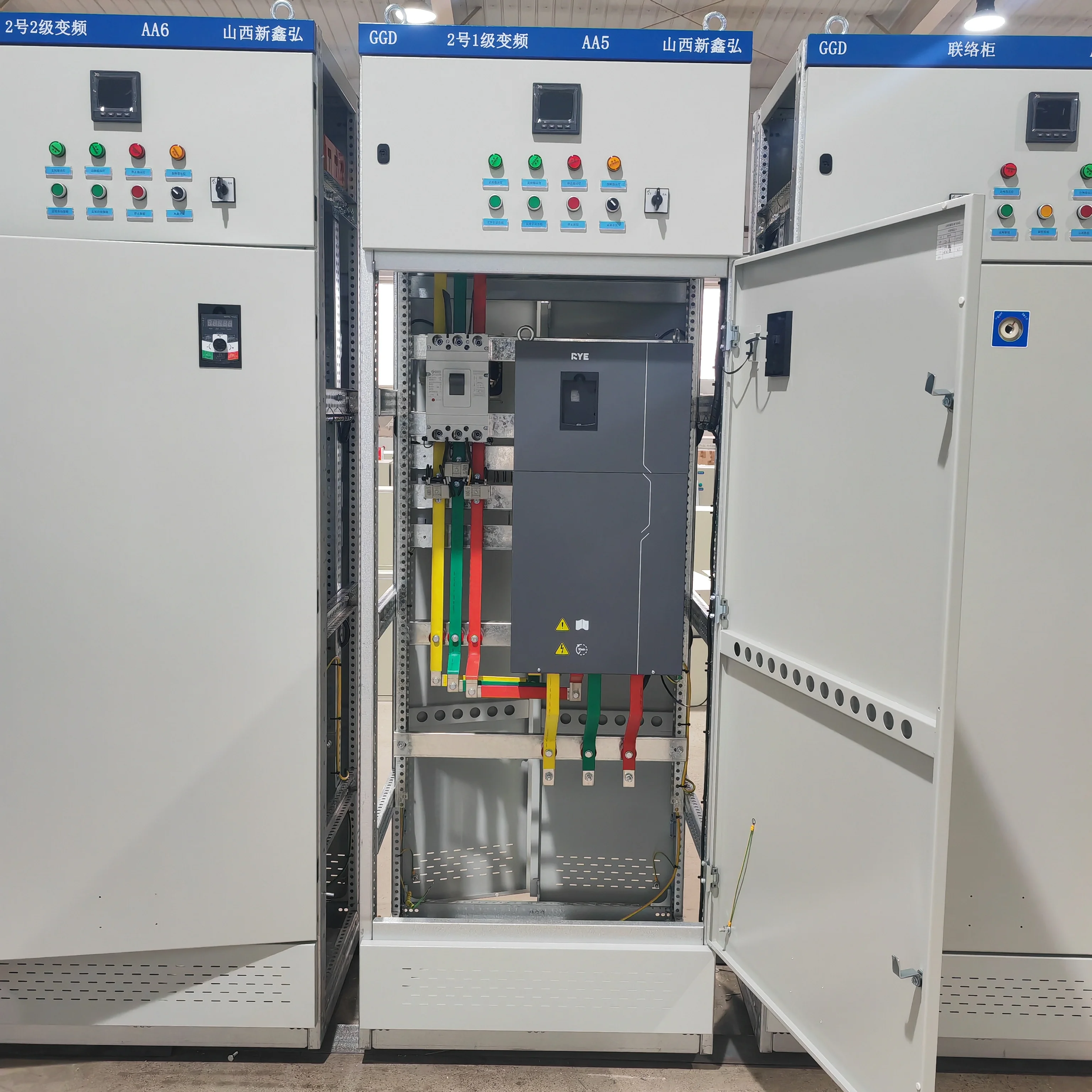 GGD Low Voltage Switchgear Fixed Power Distribution Cabinet Industrial Electrical Control Panel AC Switchboard System