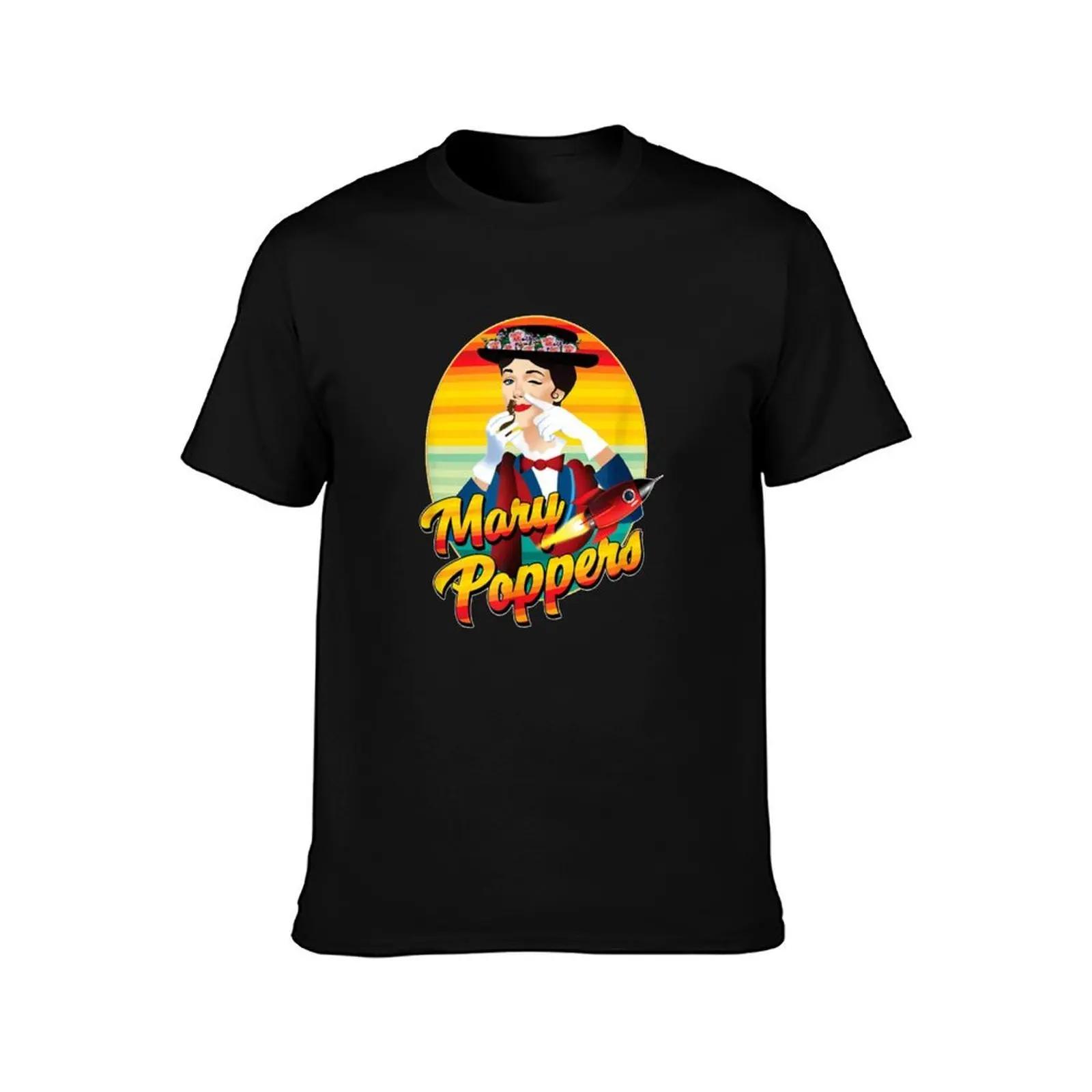 Funny Mary Poppers Sarcastic Graphic T T T-Shirt t shirts for man cotton soft shirts for man pack
