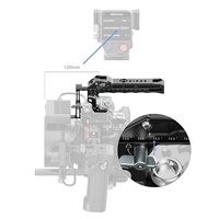 SmallRig Top Handle for DJI Focus Pro LiDAR with Locking Knob Cold Shoe Built-in Telescoping Module & Measuring Scale -5236