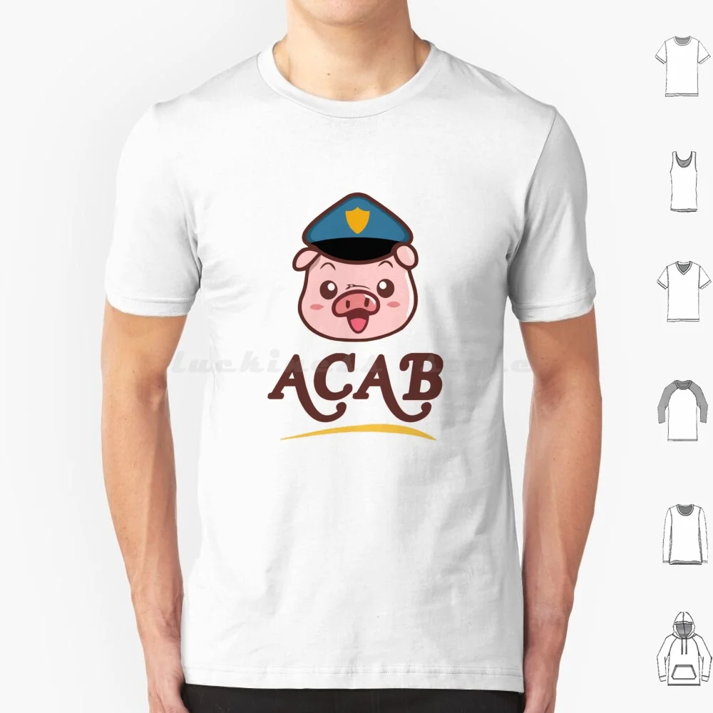 Acab Pig T Shirt Me…