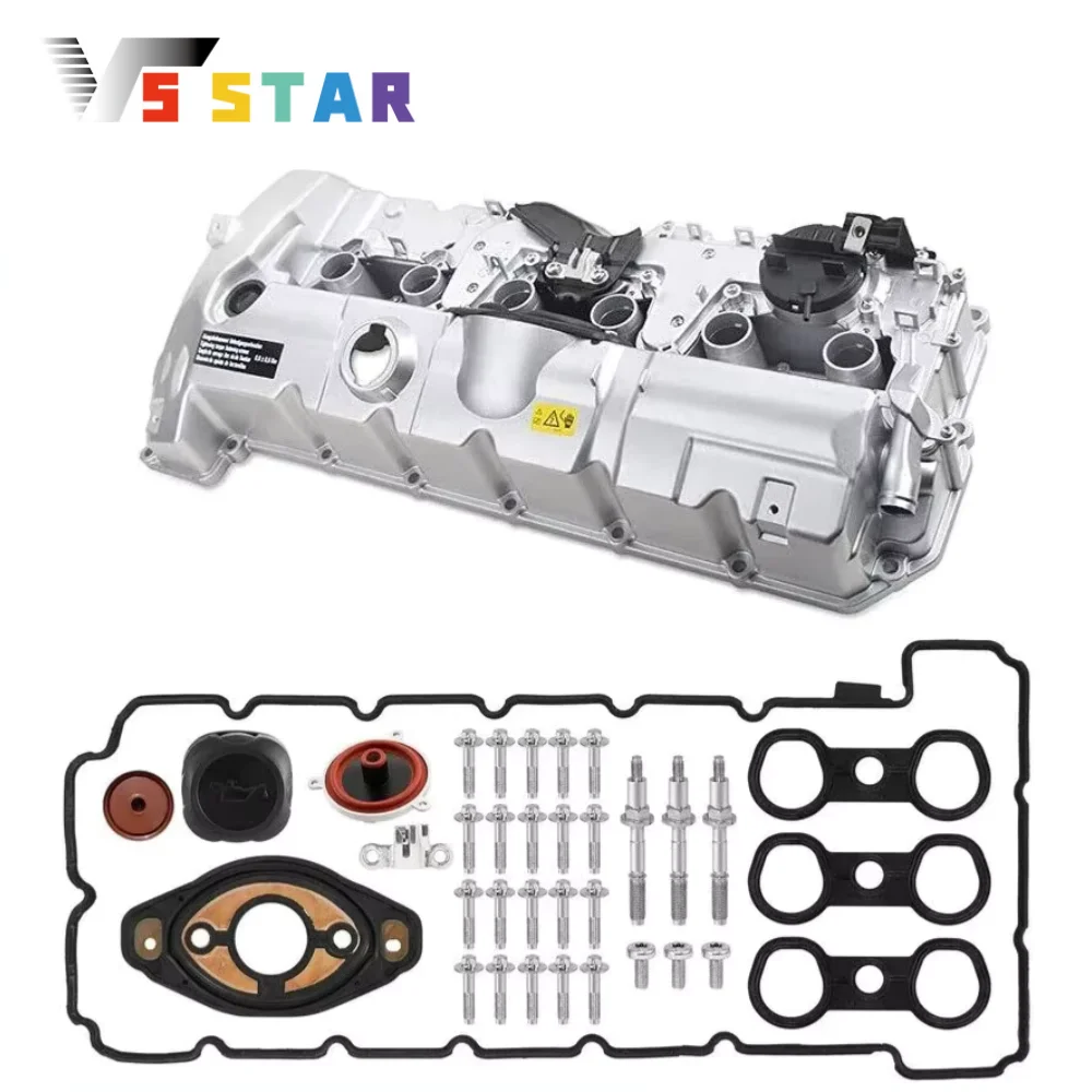 

584950 727542432730 24-30168-00 Высококачественная обновленная алюминиевая крышка клапана для BMW 328i xDrive 2009-2013 годов 2007-2012 BMW X3