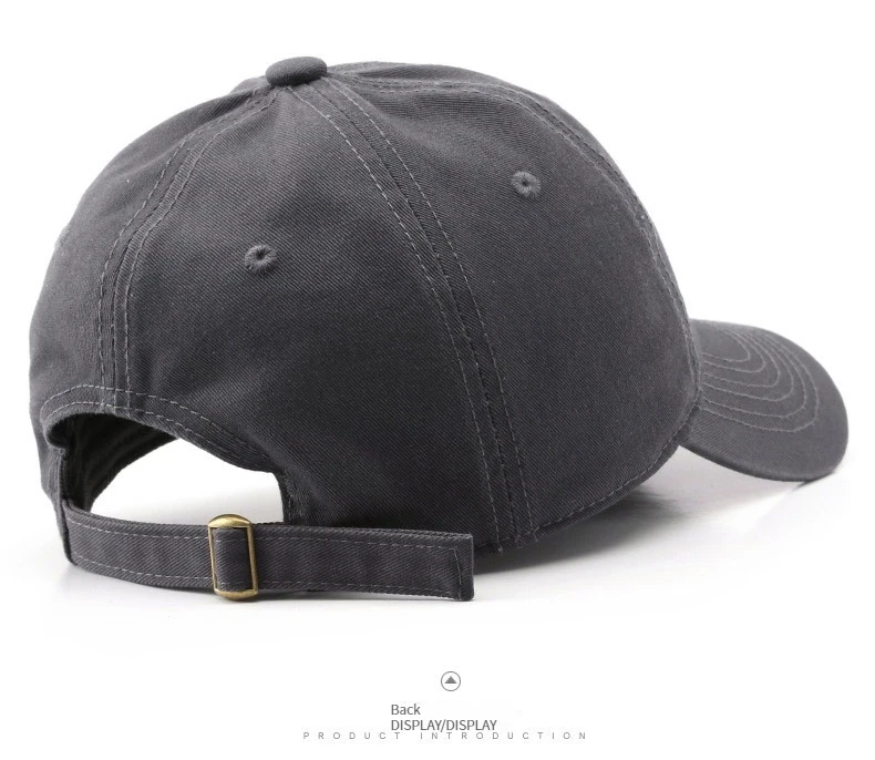 قبعة بيسبول مع تطريز حرف صغير ، النسخة الكورية ، قمة ناعمة ، واقية من الشمس