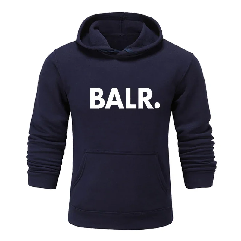 BALR New Fashion Trend Men\'s Hoodie Hoodie Women\'s Jumper Top Autumn Designer Hoodie High Quality All-in-one Sweatshirt