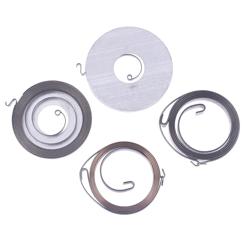 1개 5200/5800 체인톱 풀링 플레이트 스프링 가스 체인톱 목재 절단 톱 쉽게 작동하는 스타터 스프링 체인톱용 체인