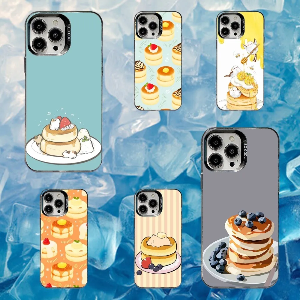 

Delicious S-Souffle cake Phone Case For iPhone 16,15,14,13,12,11,Mini,Pro,SE,MAX White Matte Shockproof Cover