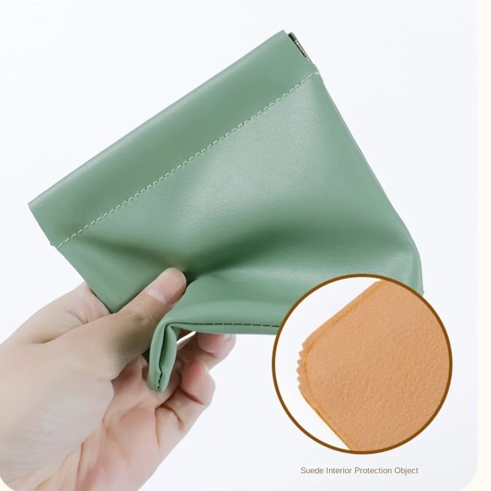 Mode automatisch sluitende datakabel opbergtas PU draagbare fragmenttas opbergtas reizen