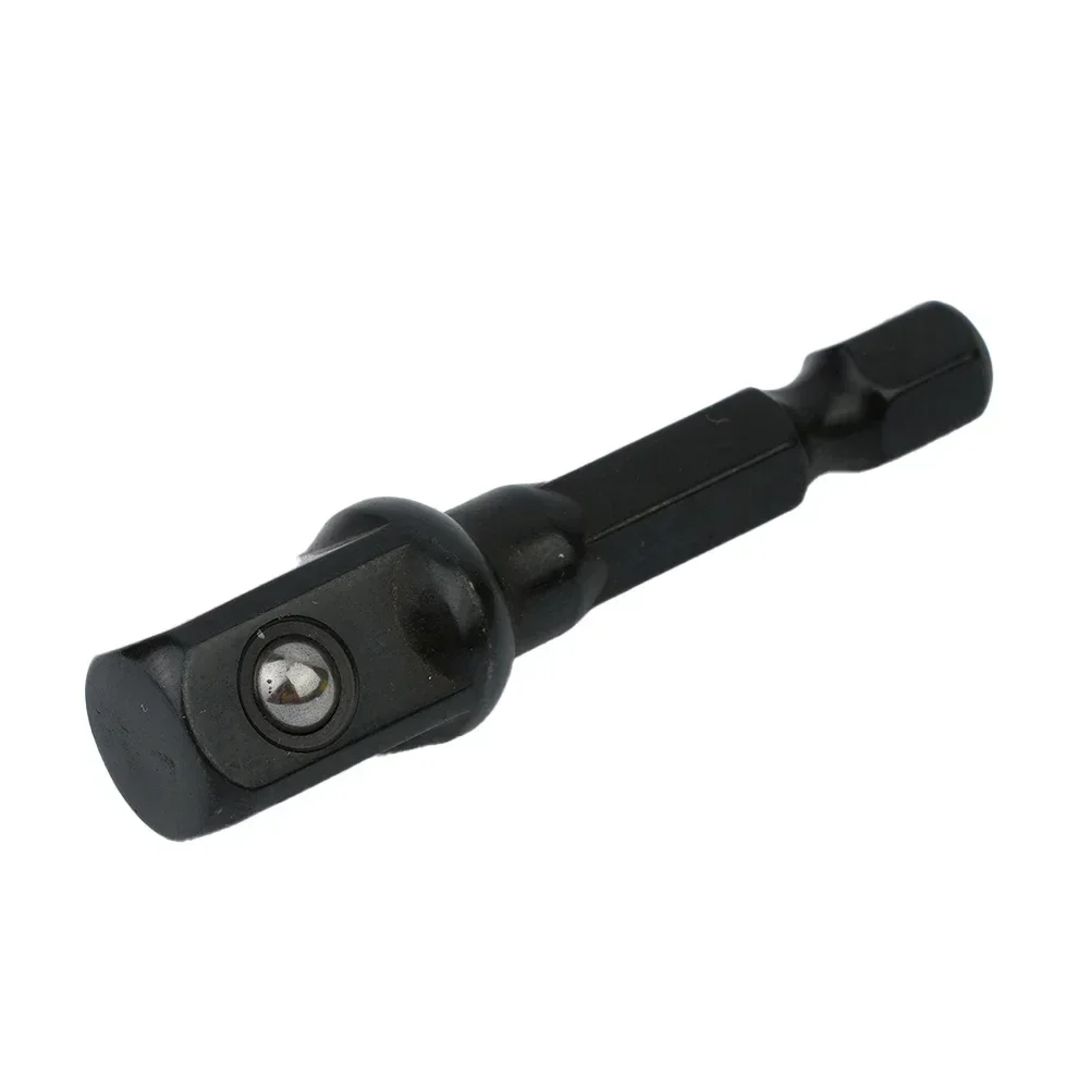 3pc Impact Socket Adapter 1/4 3/8 1/2Inch Nut Driver Sockets Hex Shank Extension Drill Bits For Electric Screwdriver Tool