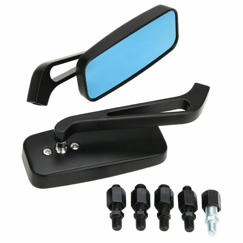 2x M8/M10 Universal Motorcycle Accessory Rearview Mirror for Harley Sportster Glide Softail Chopper Bobber Honda Yamaha Kawasaki image 6