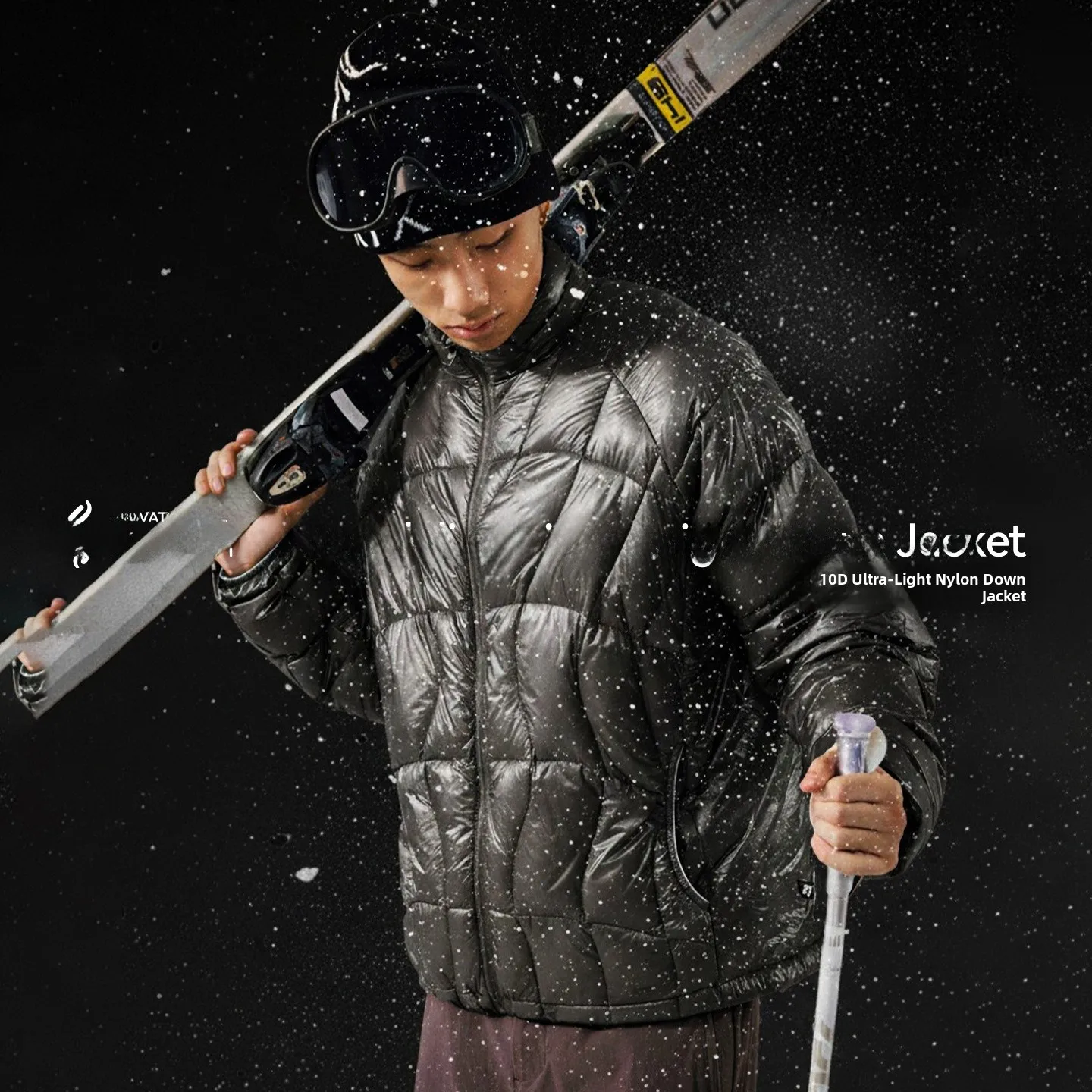 

Outdoor Japanese Sle Lightweight Stand Collar down Jaet 90 Du down Women's Winter New Faion Soft Comfortable Coat