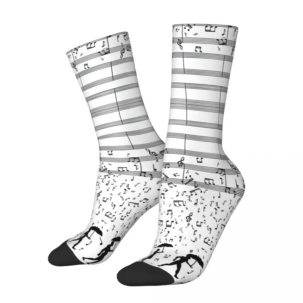 Singing In The Raaaain Unisex Winter Socks Hip Hop Happy Socks street style Crazy Sock