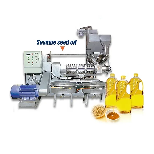 Small business walnut screw sesame cold oil extraction press machine