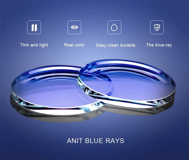 YIMRYUILI Ultraleichte Gummi Titan Runde Rahmen Anti-Blau Licht Lesebrille männer Computer Vergrößerungs Lesebrille Y305 – Detail 1
