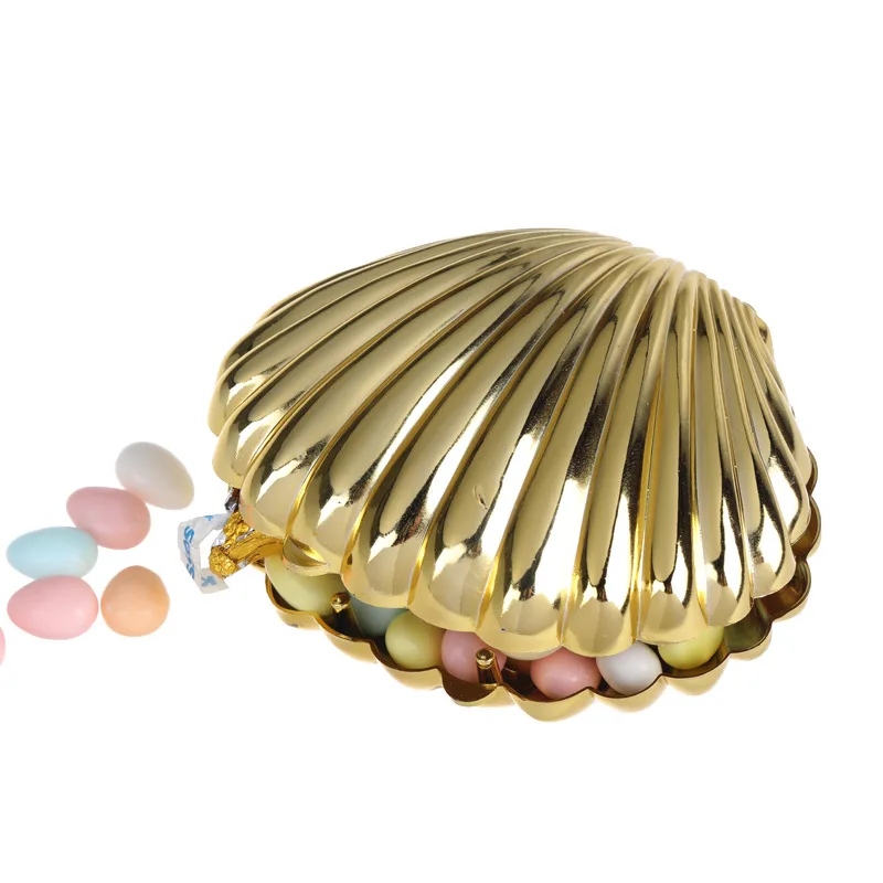 

30pcs Mini Sea Shells Candy Boxes Seashell Containers Treat Holders for Accessories Decoration Gift Halloween