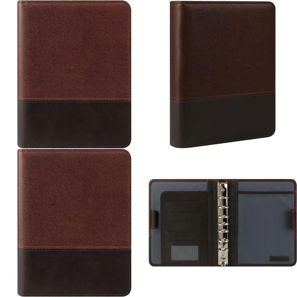 

Classic Leather Open Binder, Time Management Planner