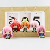 Miku Yotsuba Figures Statues Anime The Quintessential Quintuplets Cute Nino Itsuki Ichika Action Figurine Sculpture Desk Decor