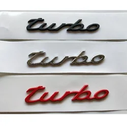 Chrome Silver Matt Gloss Shiny Black Trunk Letters