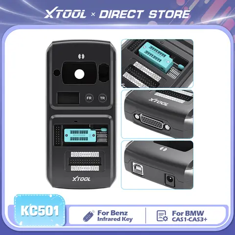 XTOOL KC501 Car Key Programming Auto Key Programmer ECU Reader For Benz Infrared Key, Write MCU/EEPROM Chip, Works With X100PAD3