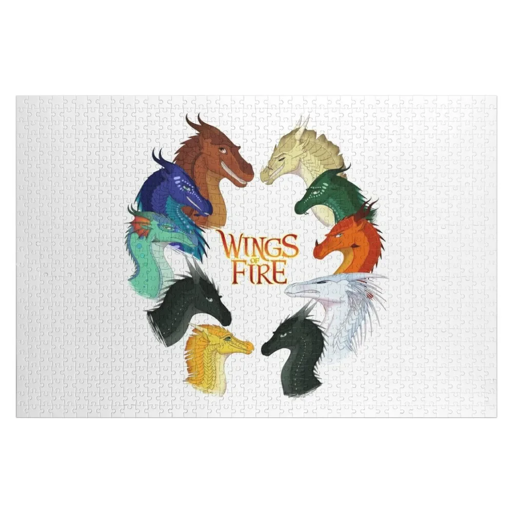 

Wings of Fire - All Together Jigsaw Puzzle Toys For Children Anime Custom Wood Personalised Puzzle