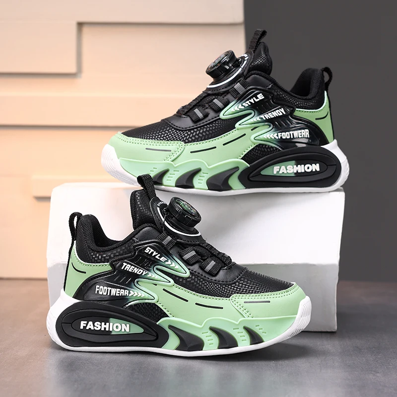 

Осенняя универсальная детская спортивная обувь для кампуса, противоскользящая защита ног, отскок, кроссовки, уличная дышащая повседневная обувь