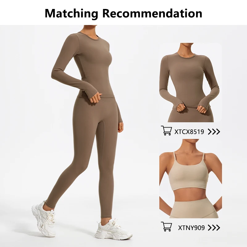 Hearuisavy Super Soft Fabrics High Waist Leggings Quick-Dry Gym Yoga Pants Running Workout Tights Push Up Sports Leggings Women