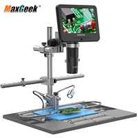 Maxgeek Andonstar AD246SM-Plus HD Digital Microscope with 7-inch Screen for PCB Repair and Maintenance