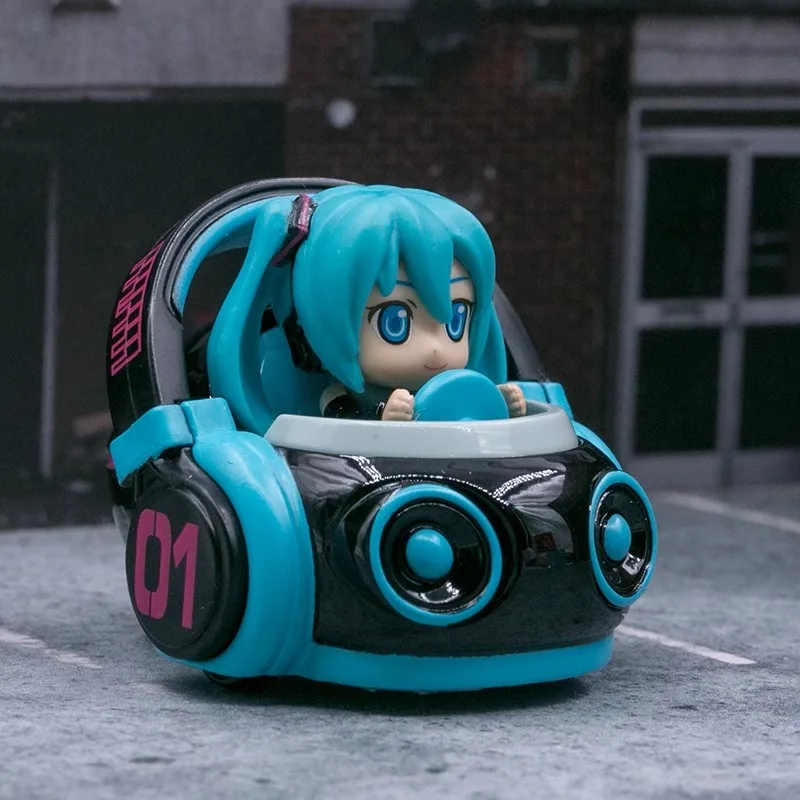 INNZA Takara Tomy Tomica Dream Tomica No.160 Hatsune Miku Modello di auto in lega Replica Serie Natale Regali per bambini Ragazzo Giocattoli