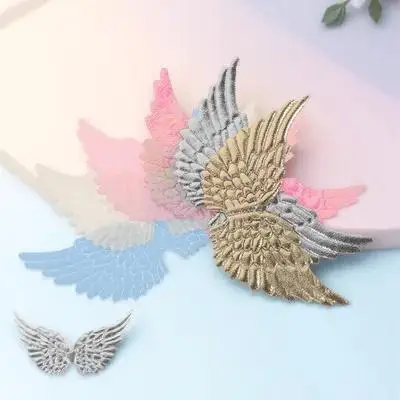 

12pcs Pink Mini Angel Wings Decor For Diy Crafts Christmas Hat Wreaths Bag Suitcase Pillowcase Curtain Wing Small Craft