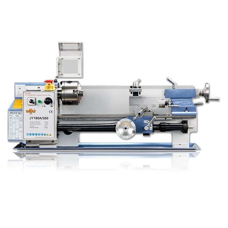 CJM180A Small Home Lathe Mini General Lathe Metal Wood Working Micro Lathe Woodworking Machinery