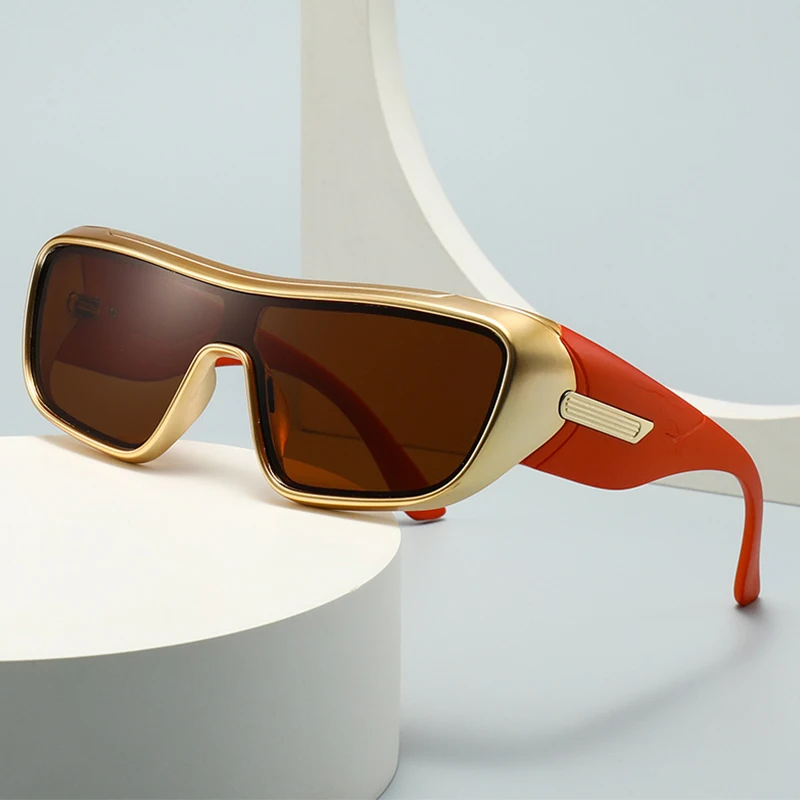 

Роскошный брендовый дизайн, популярные солнцезащитные очки для женщин, солнцезащитные очки для уличной фотографии, солнцезащитные очки специальной формы в стиле ретро для мужчин