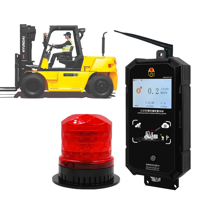 

GSM Network IP65 Waterproof Forklift Proximity Detection System with Accident Prevention and Proximity Warning Alarm System
