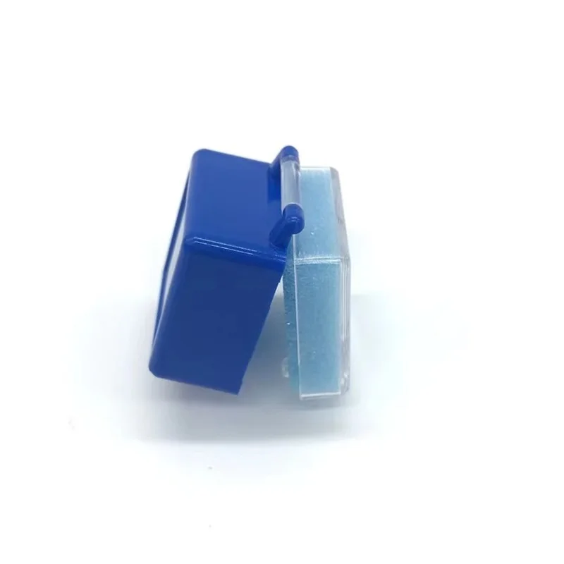 100pcs Portable Dental Retainer Case Denture Storage Box For Removable False Teeth 1inch