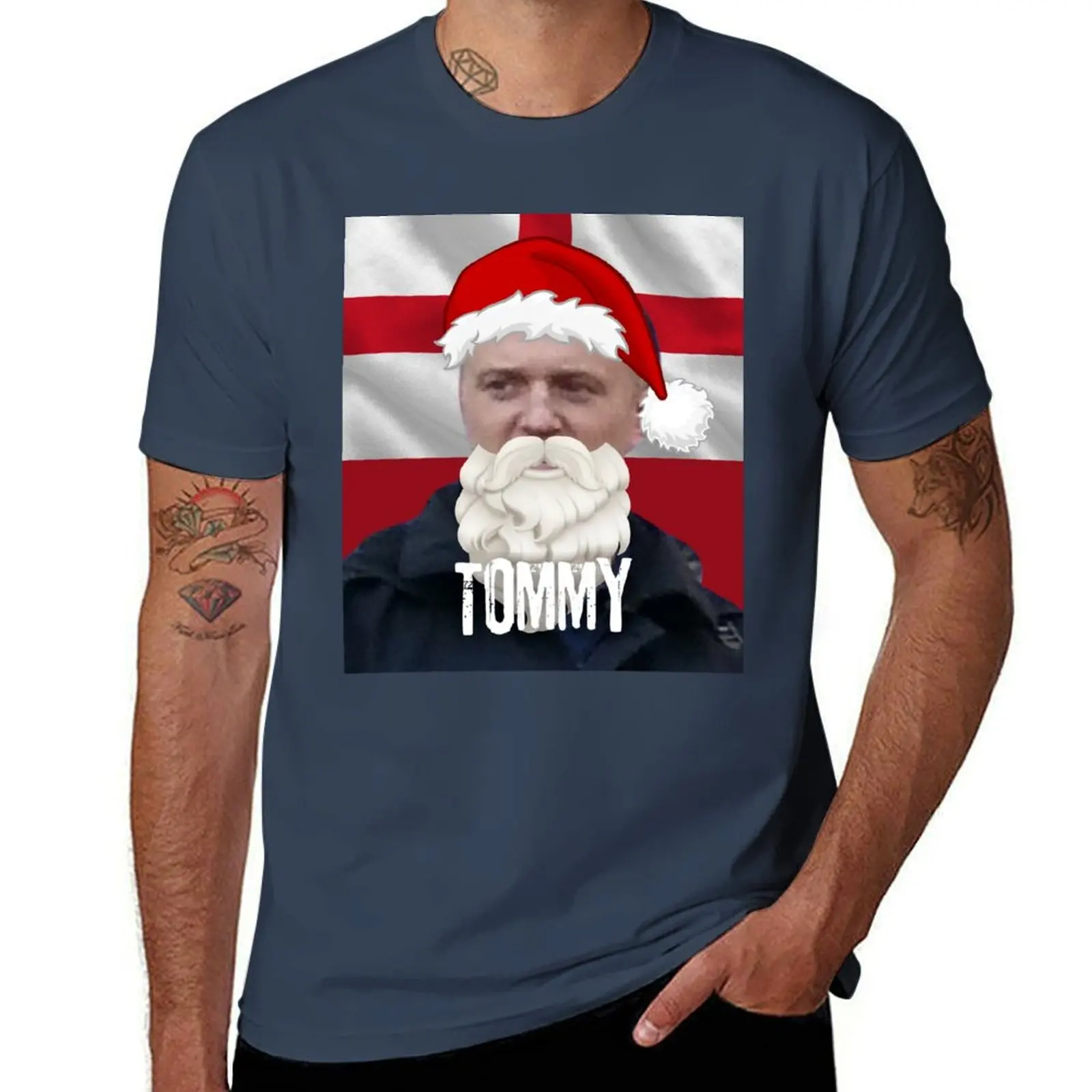 

Tommy Christmas T-Shirt Anti-Perspiration Workout Top