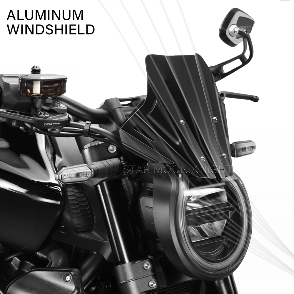Fit For HONDA CB1000R CB1000 R CB 1000 R 2021 2022- Motorcycle Accessories Windshield Windscreen Aluminum Wind Shield Deflector