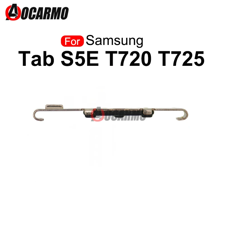 For Samsung Galaxy Tab S5E T725 T720 Power On/Off Button Flex Cable Buckle Metal Holder Repair Parts