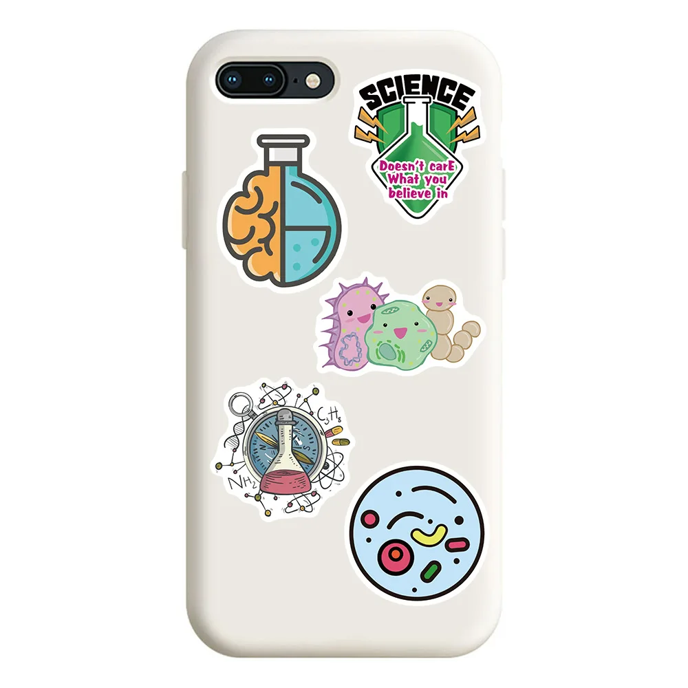 10/50/100pcs Chemistry Laboratory Stickers funny Science Graffiti for Scrapbooking Laptop Phone Stationery Suitcase Helmet