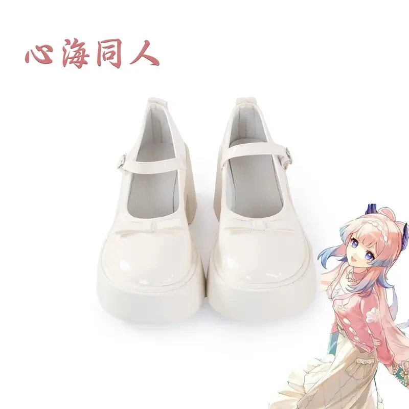g'7,n\5;e,8\v,5/Genshin Impact Sangonomiya Kokomi Cosplay Anime Shoes Chinese Style Halloween for women Gamef;4'v.7/n\ - view 2