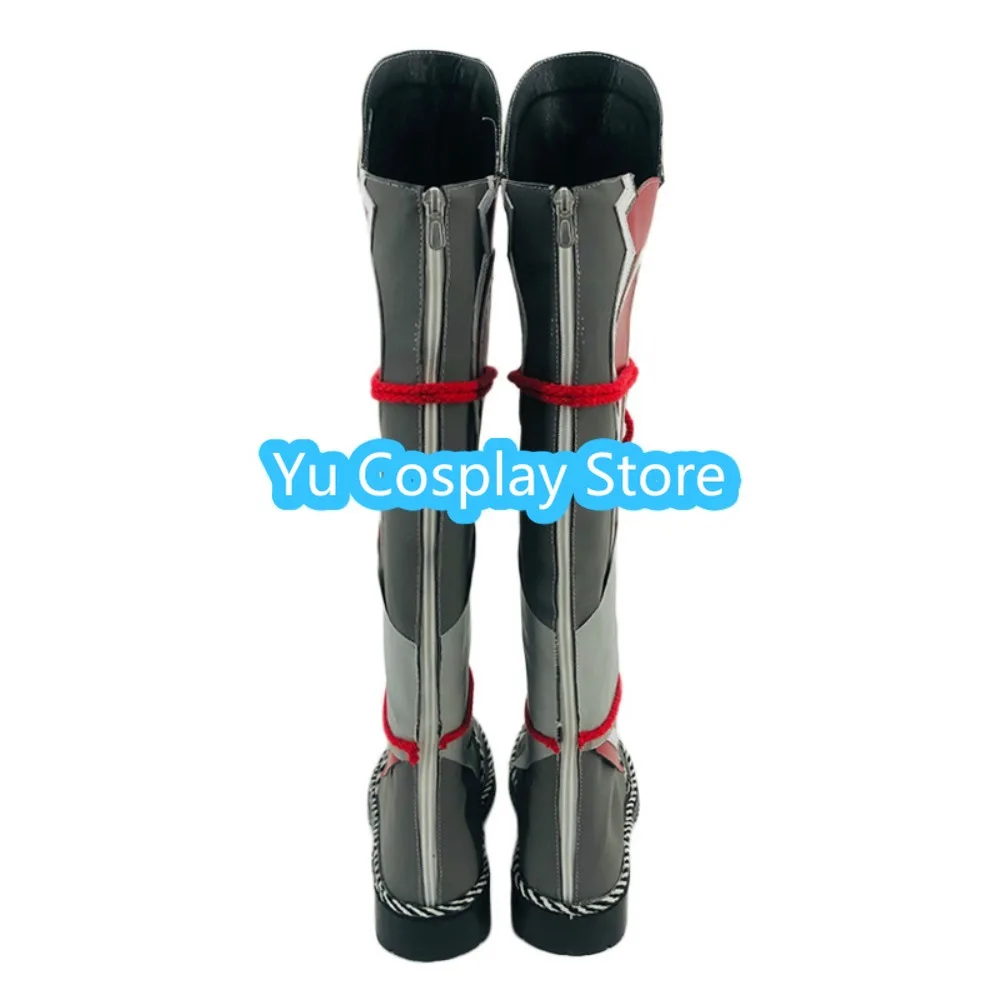 Yu Cosplay Store Genshin Impact Kairagi Fiery Might Cosplay Shoes Halloween Role Play Shoes Boots Anime Game Costume Props Anime