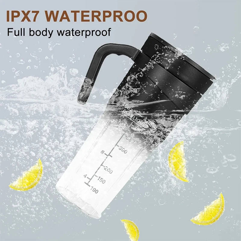 Factory Premium Portable Blender USB Rechargeable Electric Protein Shaker Bottle Multifunctional Mixer for Sports Travel