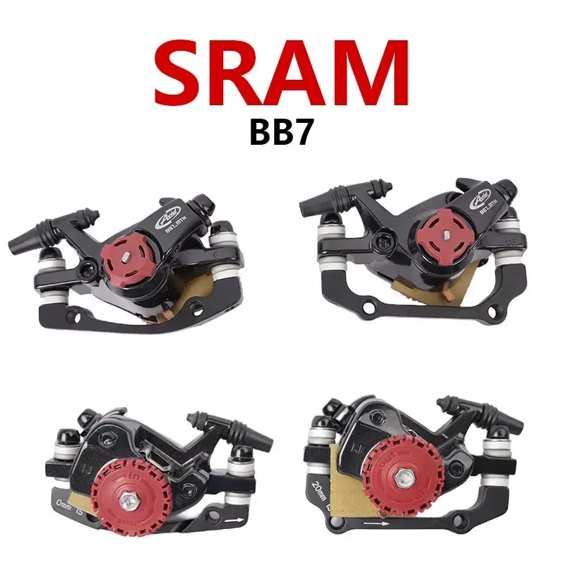 sram Line Pulling Bike Disc Brake Sets AVID BB7 BB7R BB5 Aluminum Alloy Mechanical MTB Mountain Bicycle Brake Caliper Front Rear