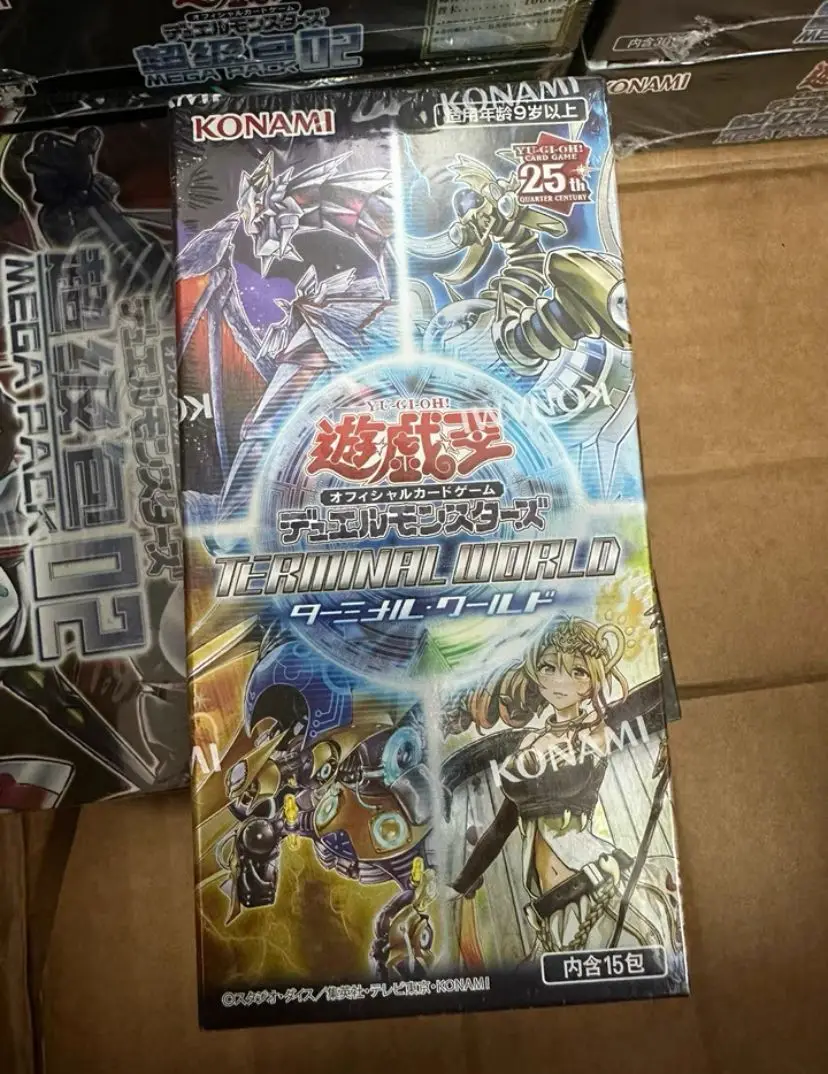 

Master Duel Yugioh Trading Cards TERMINAL WORLD TW01 Japanese Sealed Booster BOX